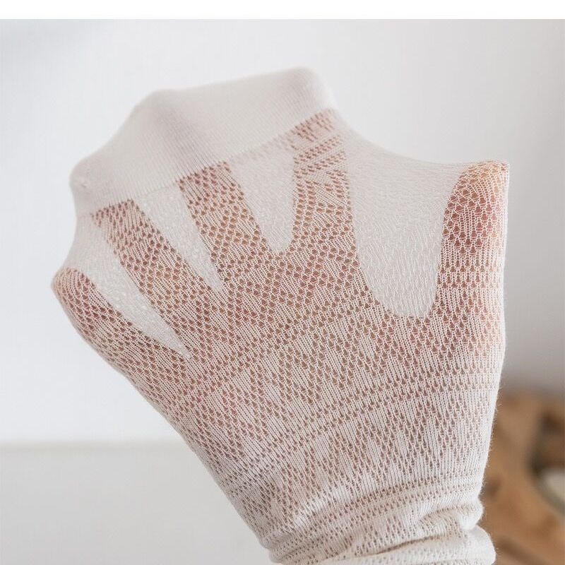 Vớ Lưới Siêu Mỏng Thoáng Khí Chống Trượt Thời Trang Mùa Hè Cho Nữ