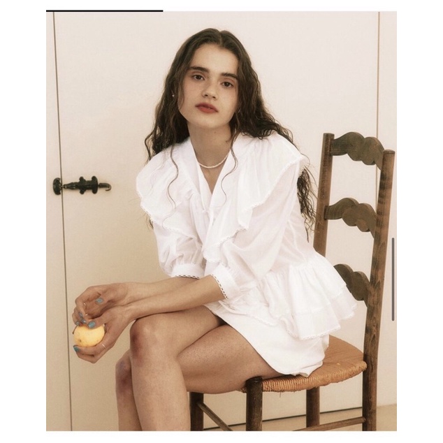 BEUCLOSET - Áo viền bèo eo thun chất tơ mềm cực xinh