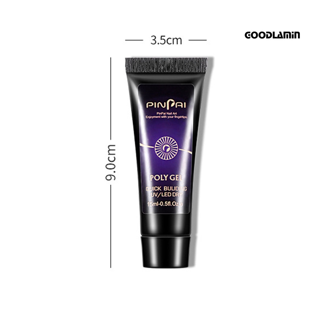 1 Bộ Gel Nối Dài Móng Tay Goodlaminrx 15ml Bán Vĩnh Viễn Nhanh Chóng Nhiều Màu Sắc