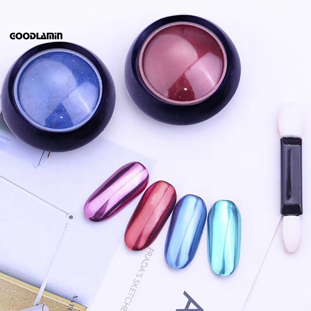 Bột Tráng Gương Siêu Mỏng 2ml Dùng Để Trang Trí Móng Nghệ Thuật