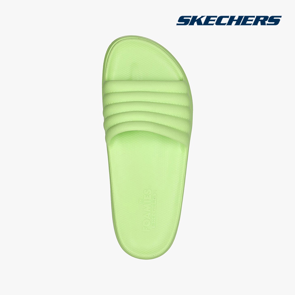 SKECHERS - Dép nữ quai ngang Foamies Top Level LIME-111450