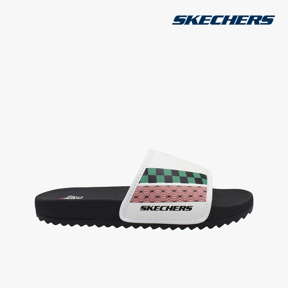 SKECHERS - Dép nữ quai ngang Pop Ups BKW-800012