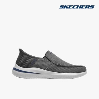 SKECHERS - Giày slip on nam Delson 3.0 GRY-210604