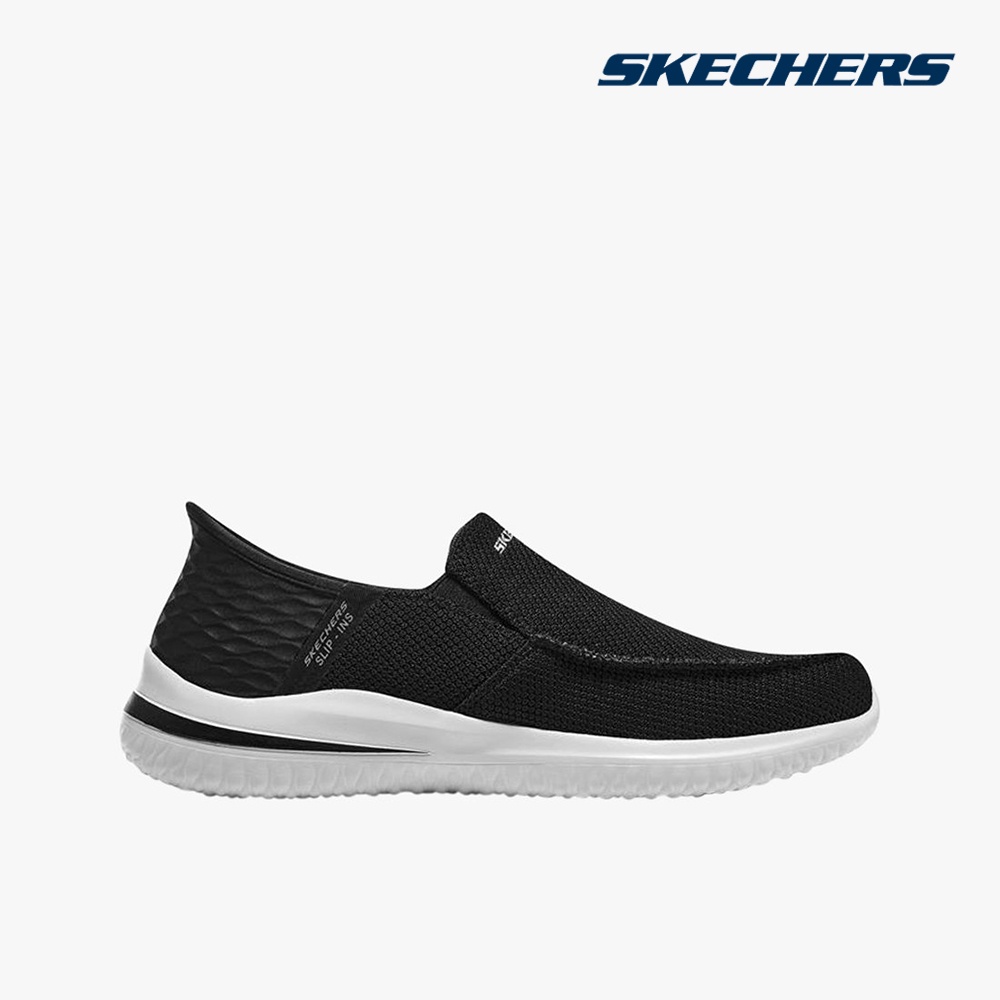 SKECHERS - Giày slip on nam Delson 3.0 BLK-210604