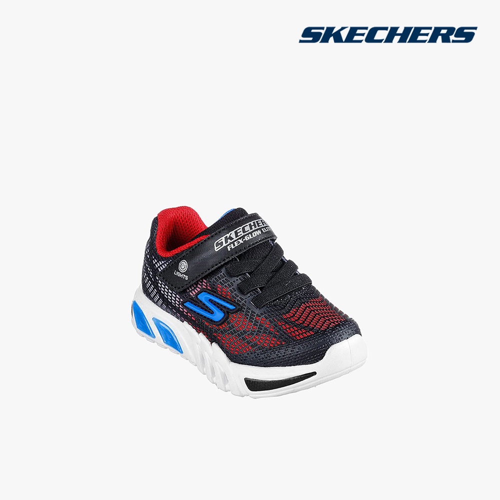 SKECHERS - Giày sneakers bé trai cổ thấp Flex Glow Elite BKRB-400137N