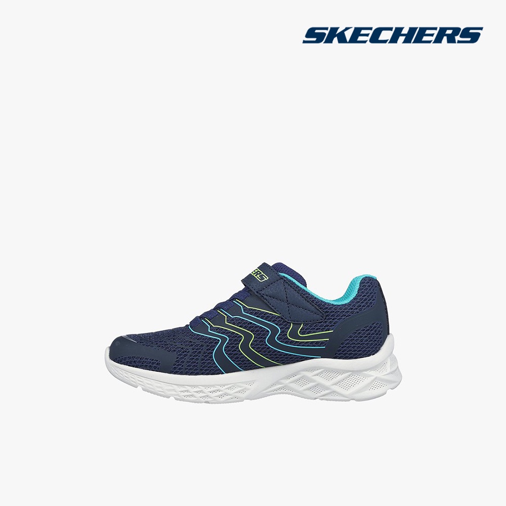 SKECHERS - Giày sneakers bé trai cổ thấp Microspec II NVLM-403922L