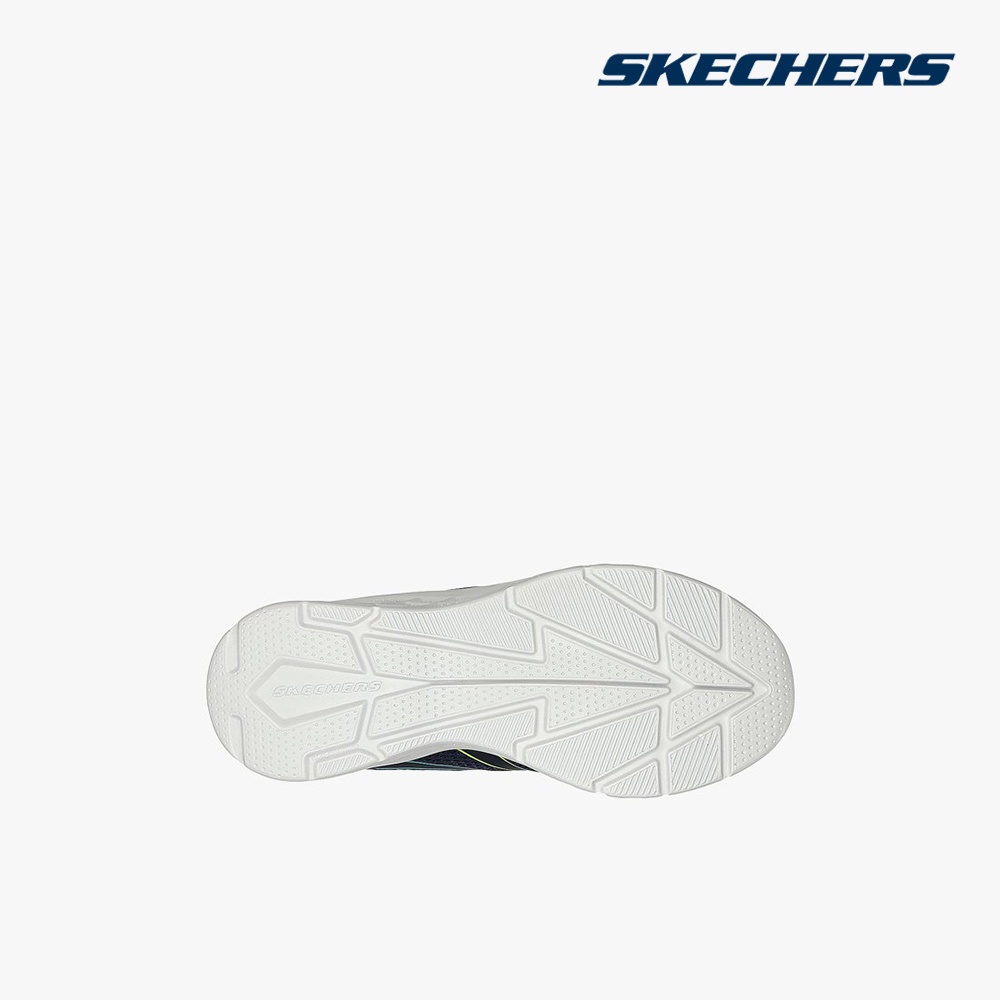 SKECHERS - Giày sneakers bé trai cổ thấp Microspec II NVLM-403922L