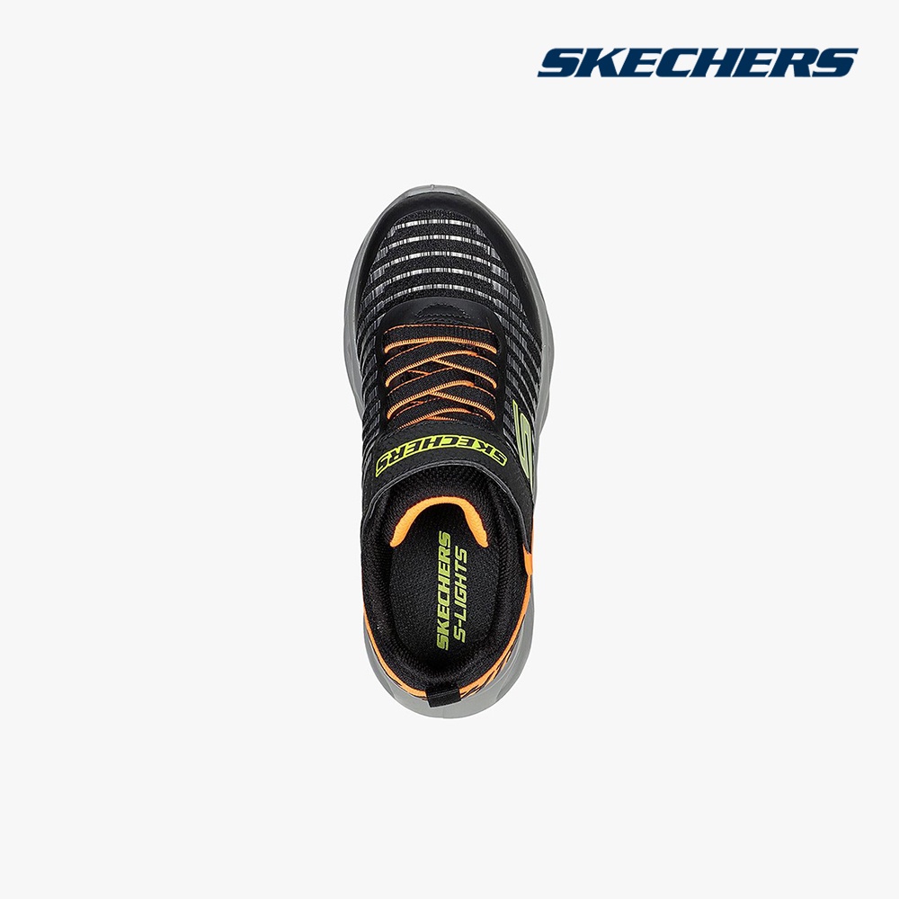 SKECHERS - Giày sneakers bé trai cổ thấp Twisty Brights BKOR-401650L