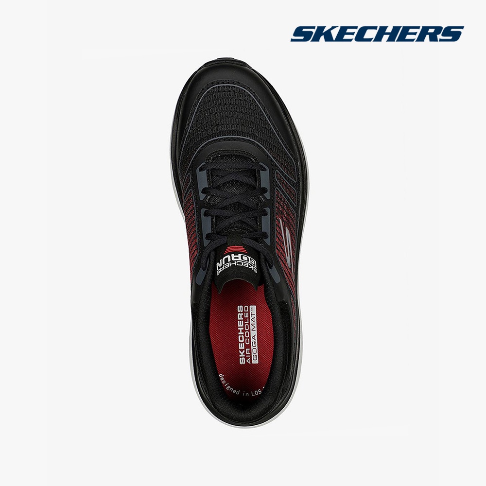 SKECHERS - Giày sneakers nam cổ thấp thắt dây Max Cushioning Delta BKRD-220357