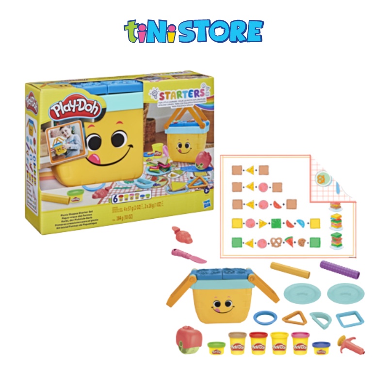 tiNiStore-Bộ đồ chơi đất nặn giỏ picnic Play-Doh F6916