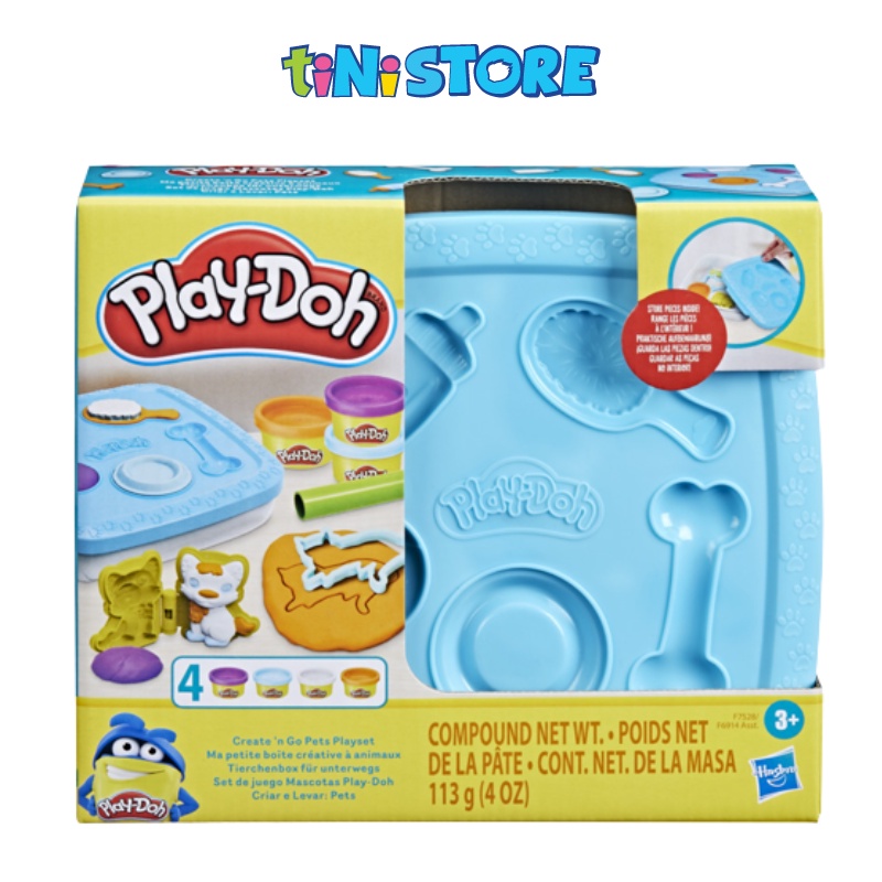 Bộ đồ chơi đất nặn kèm khuôn thú cưng Play-Doh F7528