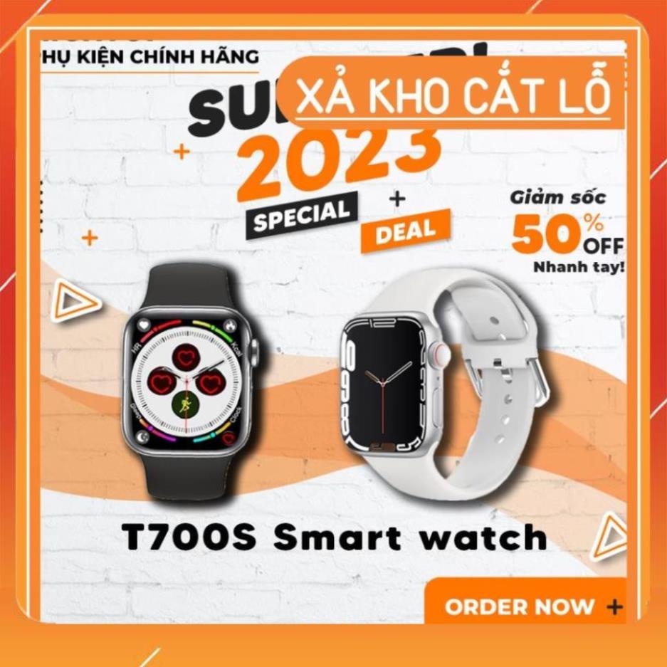 Đồng hồ thông minh T700S đa chức năng, Smart Watch T700s, màn hình cảm ứng, đồng bộ với điện thoại hỗ trợ nghe gọi