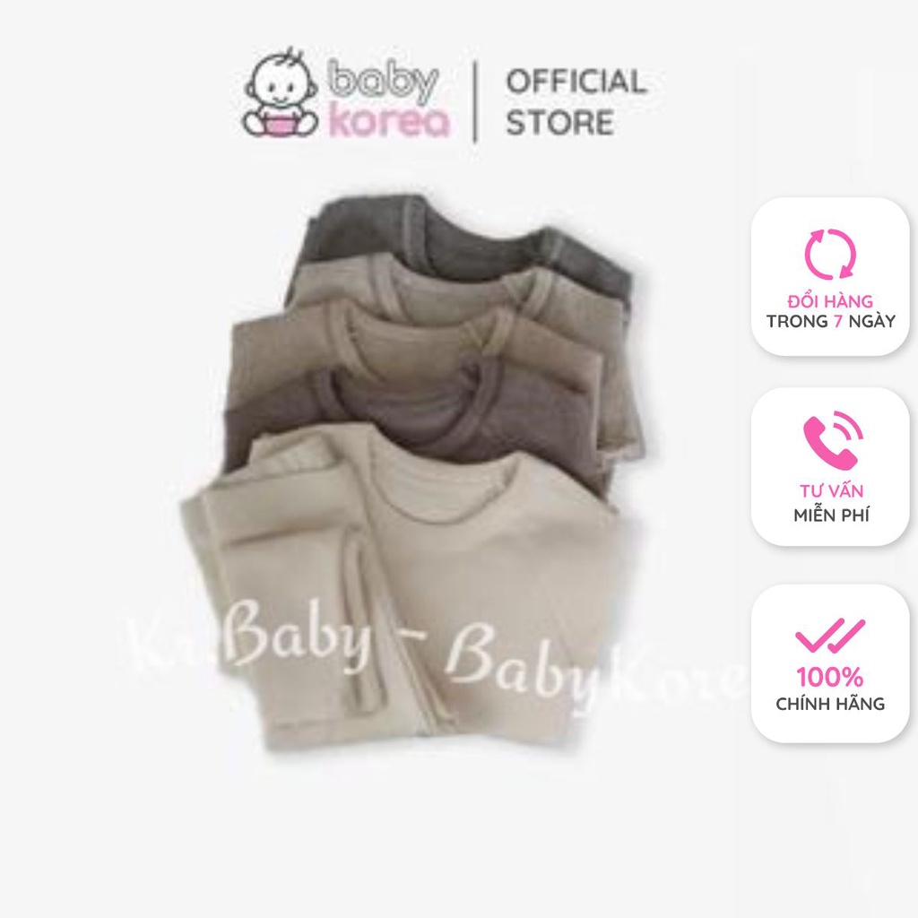 (Chính hãng) Bộ rời dài tay TOTORI 2022 co giãn PEEKABOO made in Korea thời trang trẻ em cho bé 1 2 3 4 5 6 7 tuổ