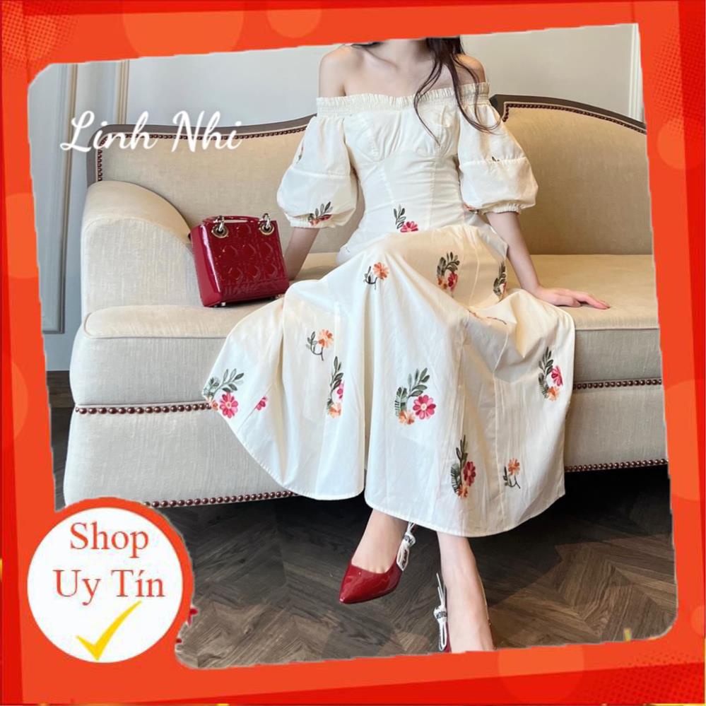 Linh Nhi váy dây hoa thiết kế hàng cao cấp Linh Nhi Sỉ Ninh Hiệp 2023 0888301288