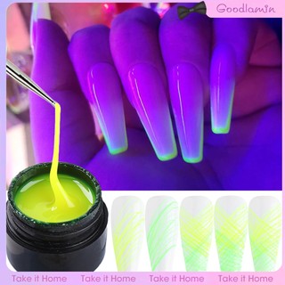 Lọ gel sơn móng tay dạ quang 5ml tạo hiệu ứng nhện độc đáo