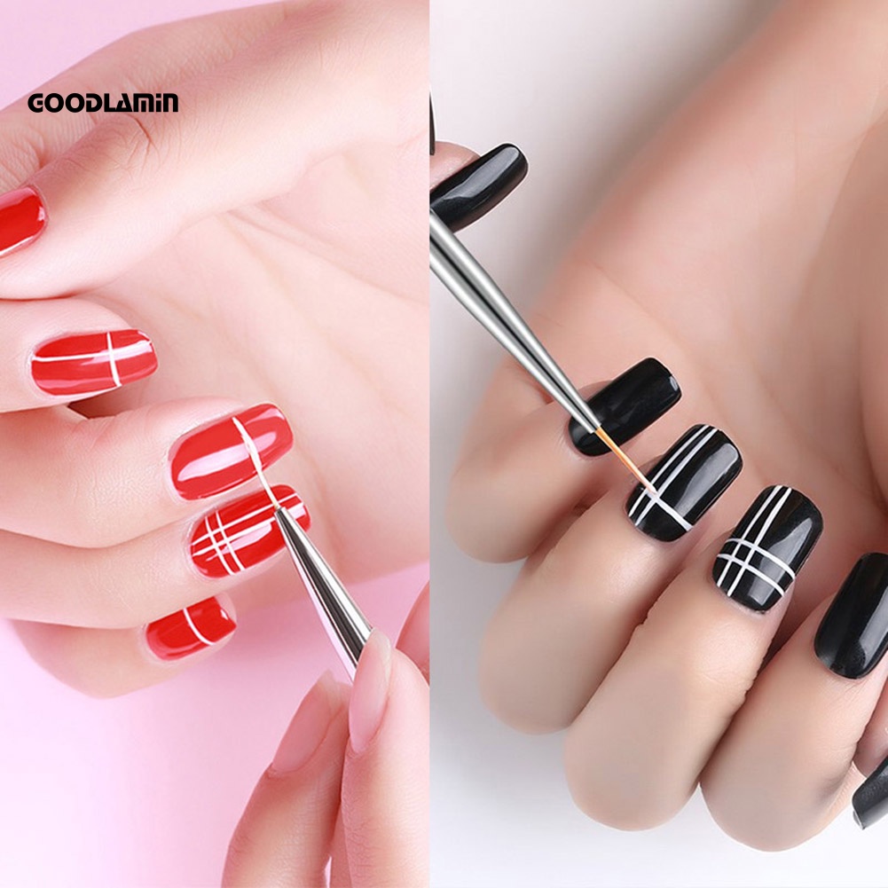 Set 3 Cọ Vẽ Trang Trí Móng Tay Chuyên Dụng