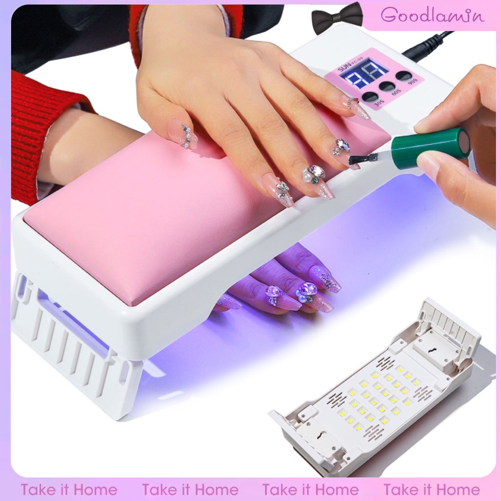 Đèn UV Làm Khô Móng Công Suất Cao Có Chức Năng Hẹn Giờ Tiện Dụng