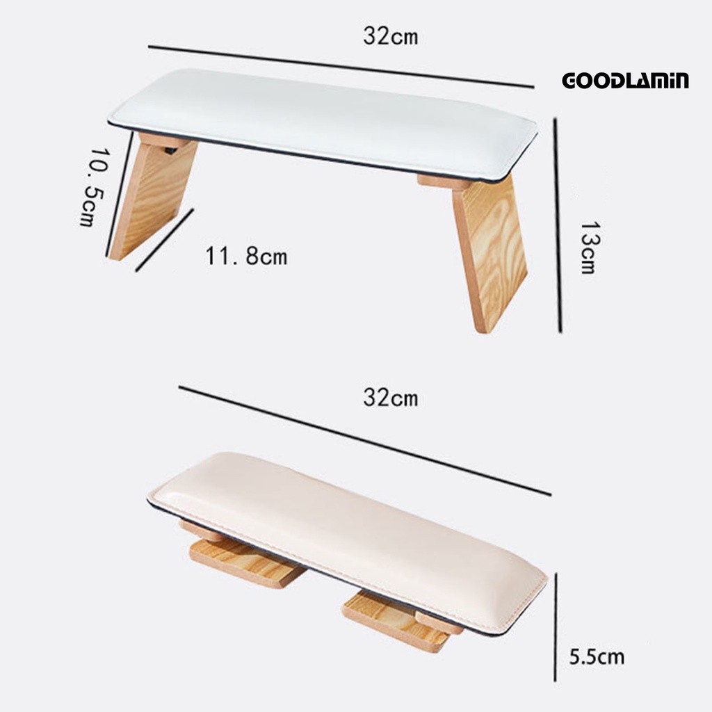 Goodlaminxp Gối Kê Tay Có Thể Gấp Lại Chuyên Dụng Cho Salon Làm Móng