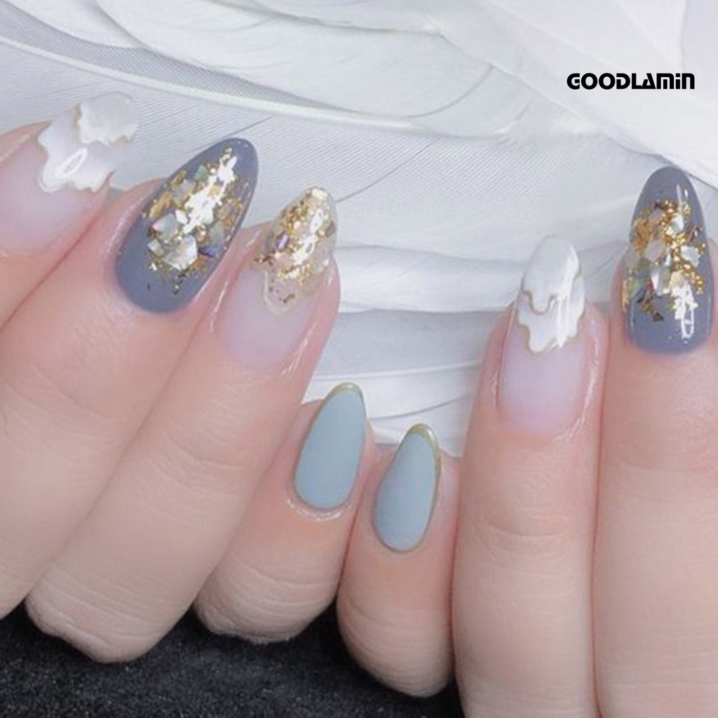 1 Hộp Đá Vỏ Sò Nhiều Màu Sắc Dùng Trang Trí Móng Tay Nghệ Thuật