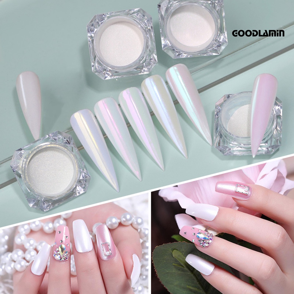 Bột Tráng Gương Màu Hồng Neon 25g Dùng Trang Trí Móng Tay Nghệ Thuật