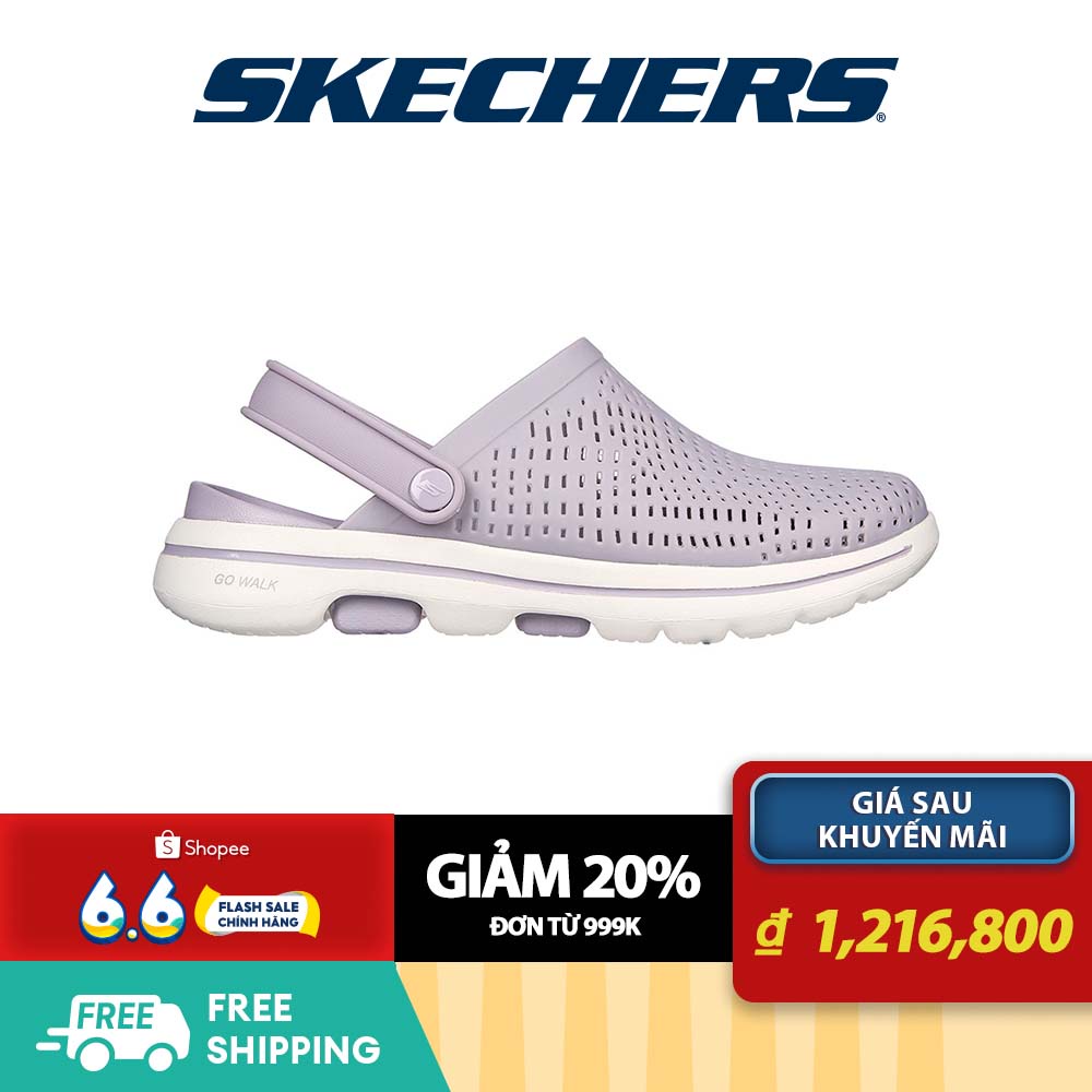 Skechers Nữ Dép Bít Mũi GOWalk 5 Foamies - 111103-LAV