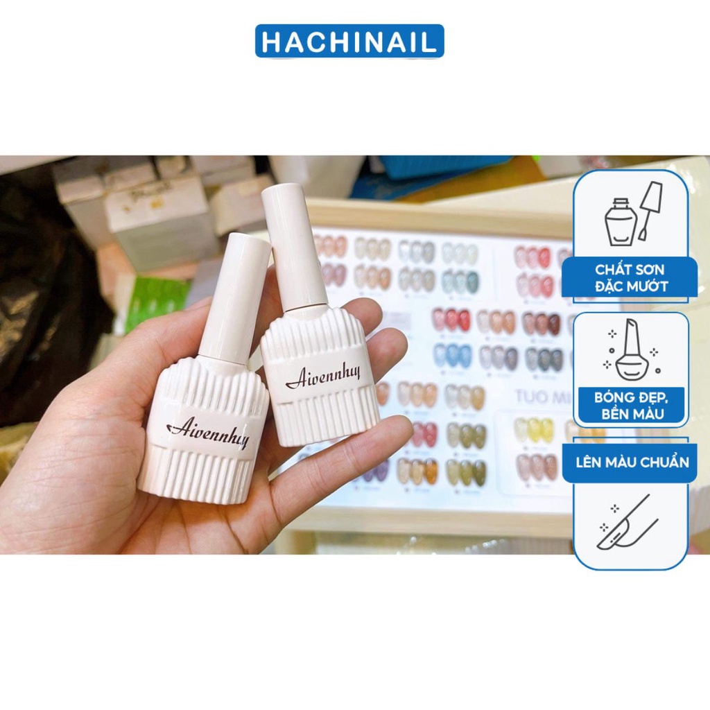 Set sơn gel thạch 36 màu chính hãng đặc mướt chuẩn bền màu tone màu Hàn quốc trẻ trung tặng kèm bảng màu nail Hà Chi
