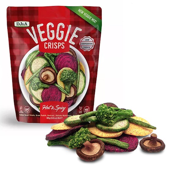 Rau củ quả & hạt sấy giòn DJ&A các loại - Úc