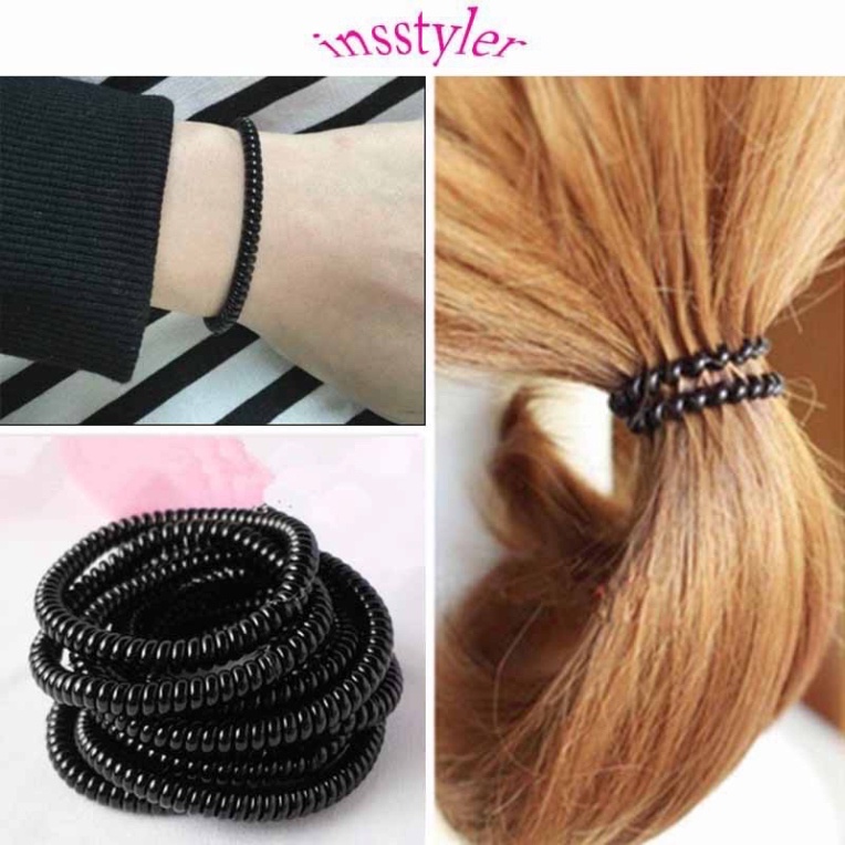 Combo 20 sợi Thun buộc tóc lò xo tiện dụng