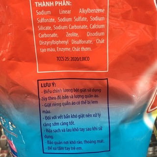 Bột giặt Lix Extra đậm đặc 5,5kg