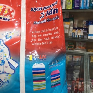 Bột giặt Lix Extra đậm đặc 5,5kg