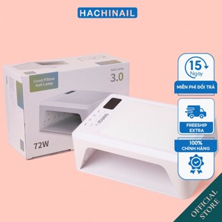  Máy hơ gel T8 chính hãng 60 bóng đèn khoang rộng có đệm tay 4 chế độ hơ chuyên dụng cho dân nail phụ kiện nail Hà Chi 