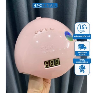 Máy hơ gel SUN 5 48W 24 bóng đèn Led UV máy hơ sơn gel mini hàng chính hãng tem xanh phụ kiên nail Hà Chi
