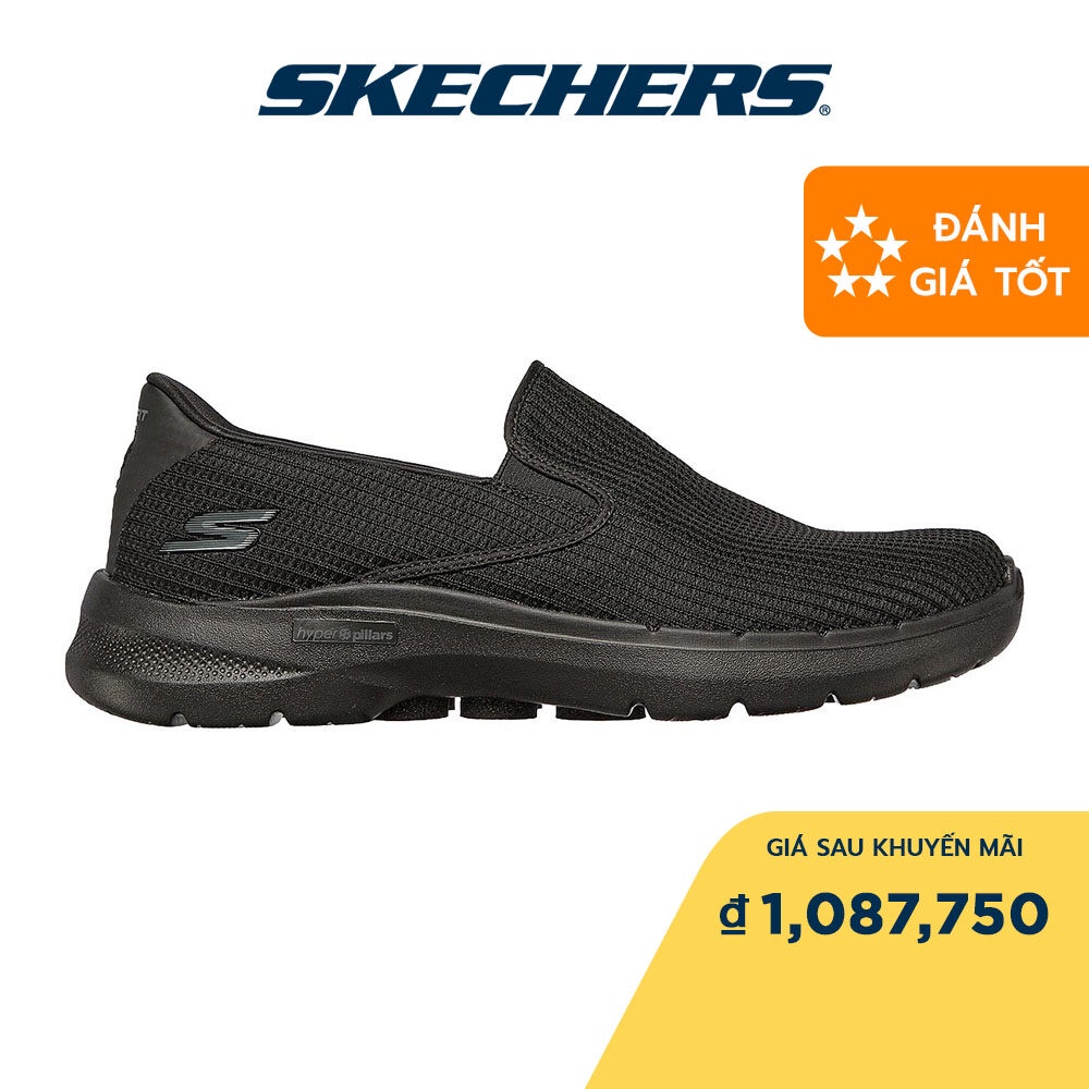 Skechers Nam Giày Thể Thao GOWalk 6 - 216201-BBK [Delist]