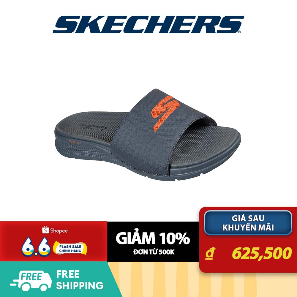 Skechers Nam Dép Quai Ngang Đi Bộ On-The-GO GO Consistent Halo Walking Ultra-Light, Machine Washable - 229032-CCOR