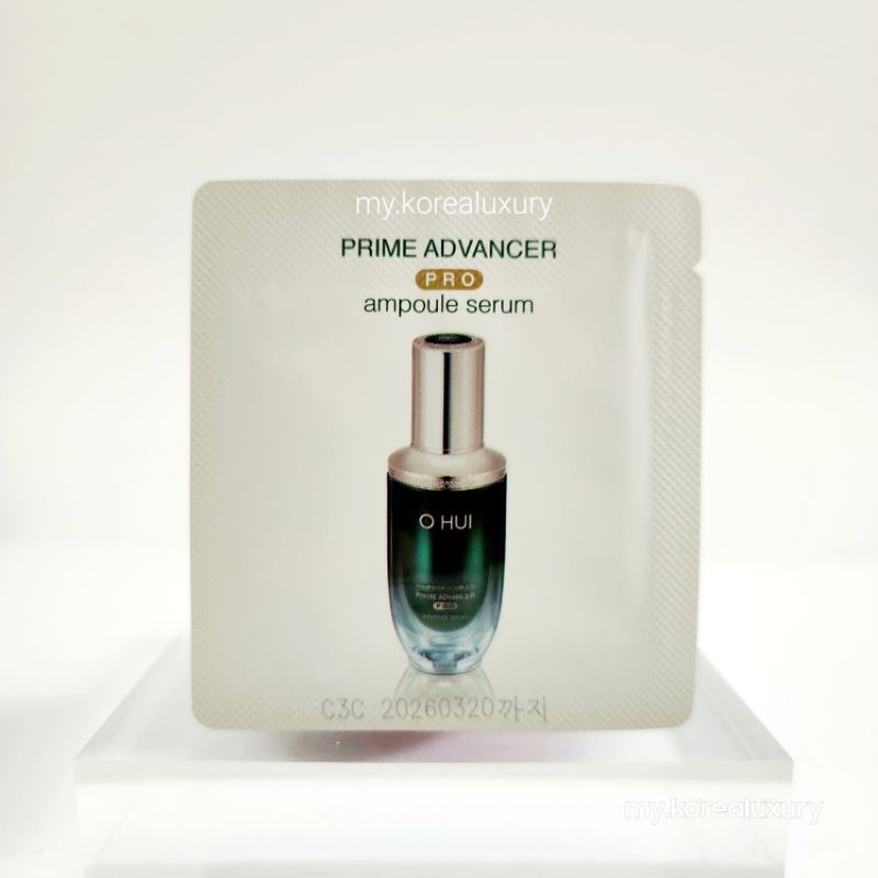 Gói tinh chất căng bóng da Ohui Prime Advancer Pro Ampoule Serum