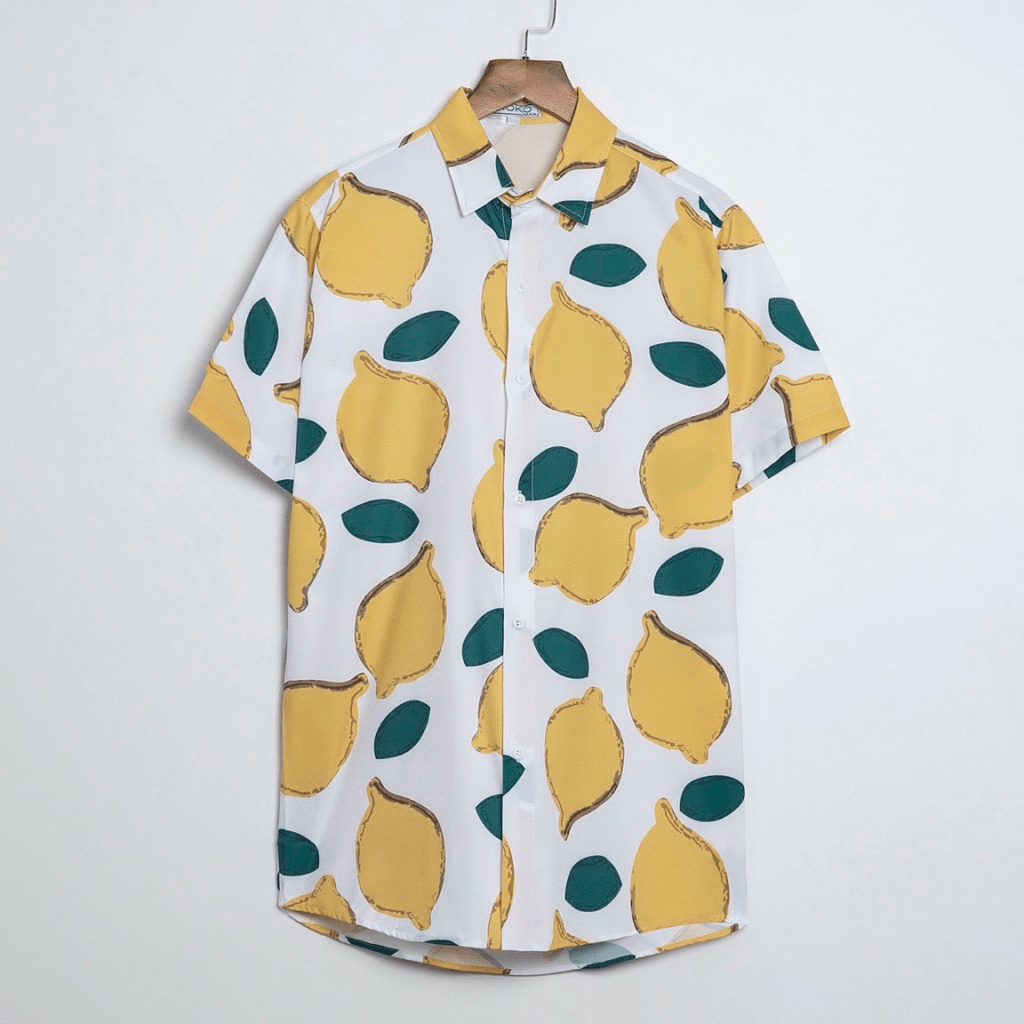 Áo Sơ Mi Nam Ngắn Tay Đi Biển Mùa Hè Mỏng Nhẹ Vải 3D Mịn Mát Trẻ Trung NEW UNISEX