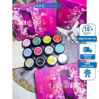 Set gel vẽ nail 12 màu đủ vẽ hoa hồng đẹp không lem Loại 1 phụ kiện nail Hà Chi