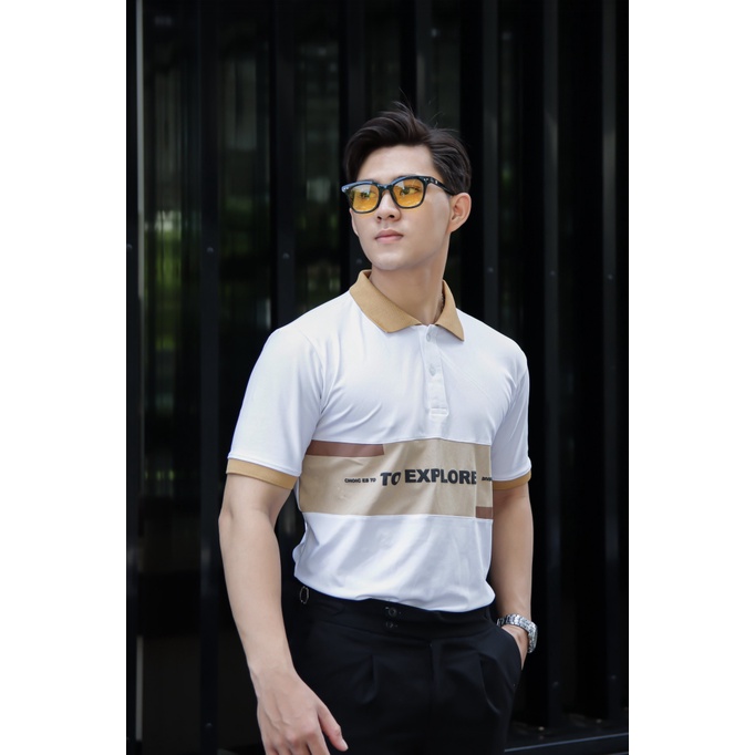 Áo Thun Nam Có Cổ Vải Cotton Mịn Mát Form Chuẩn 3 Màu Hot trend NEW UNISEX