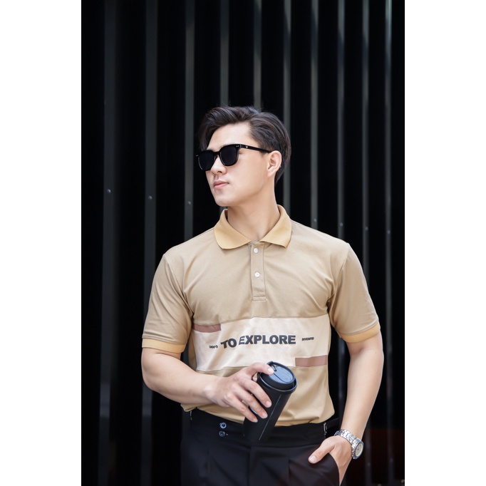 Áo Thun Nam Có Cổ Vải Cotton Mịn Mát Form Chuẩn 3 Màu Hot trend NEW UNISEX