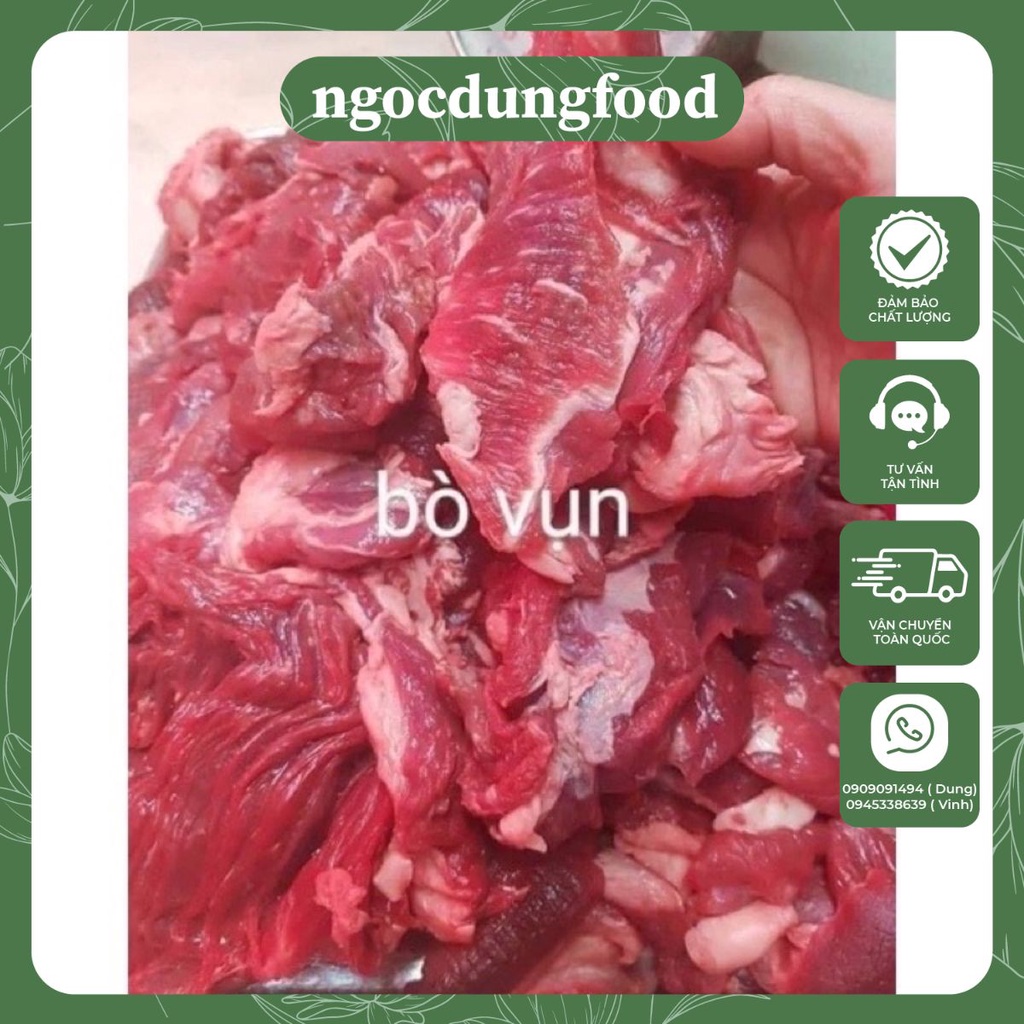 Thịt bò vụn tươi ngon hộp 1kg (giao hỏa tốc TPHCM)