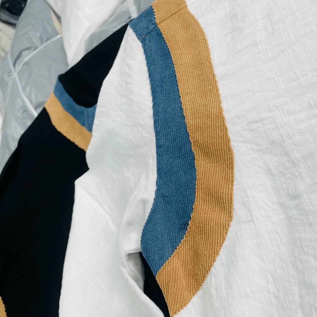 Áo Sơ Mi Nam Nữ tay Dài Vải Đũi Nhẹ Mát Phối Vai Form Chuẩn Hàn Quốc NEW UNISEX