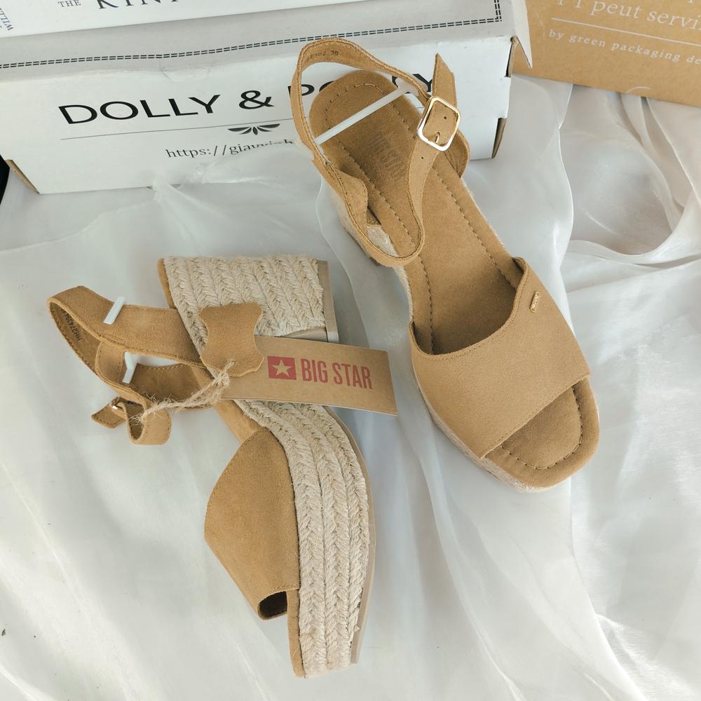 Sandal da thật Bigstar