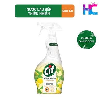 Nước lau bếp sunlight dạng chai xịt 500ml