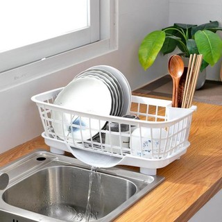 Rỗ Úp Chén Đĩa Có Khay Đựng Nước