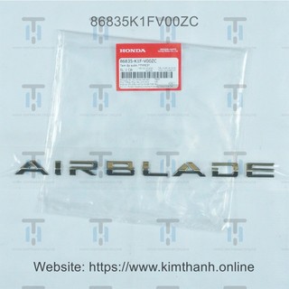Tem ốp sườn nổi airblade 2020 honda vn _ 86835k1fv00