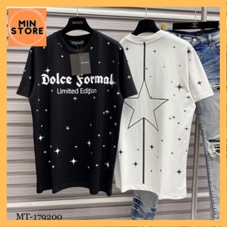 Áo Phông Dolce Formal Limited Hình Ngôi Sao. Áo Thun Nam Nữ Siêu Cấp DG In 2 Mặt Hình Ngôi Sao Siêu Đẹp Cao Cấp 2023
