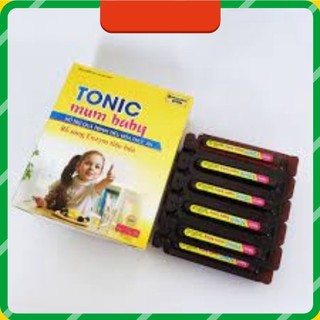 Siro tonic mum baby- giúp trẻ ăn ngon miệng , tăng khả năng hấp thụ chất - hộp 20 ống