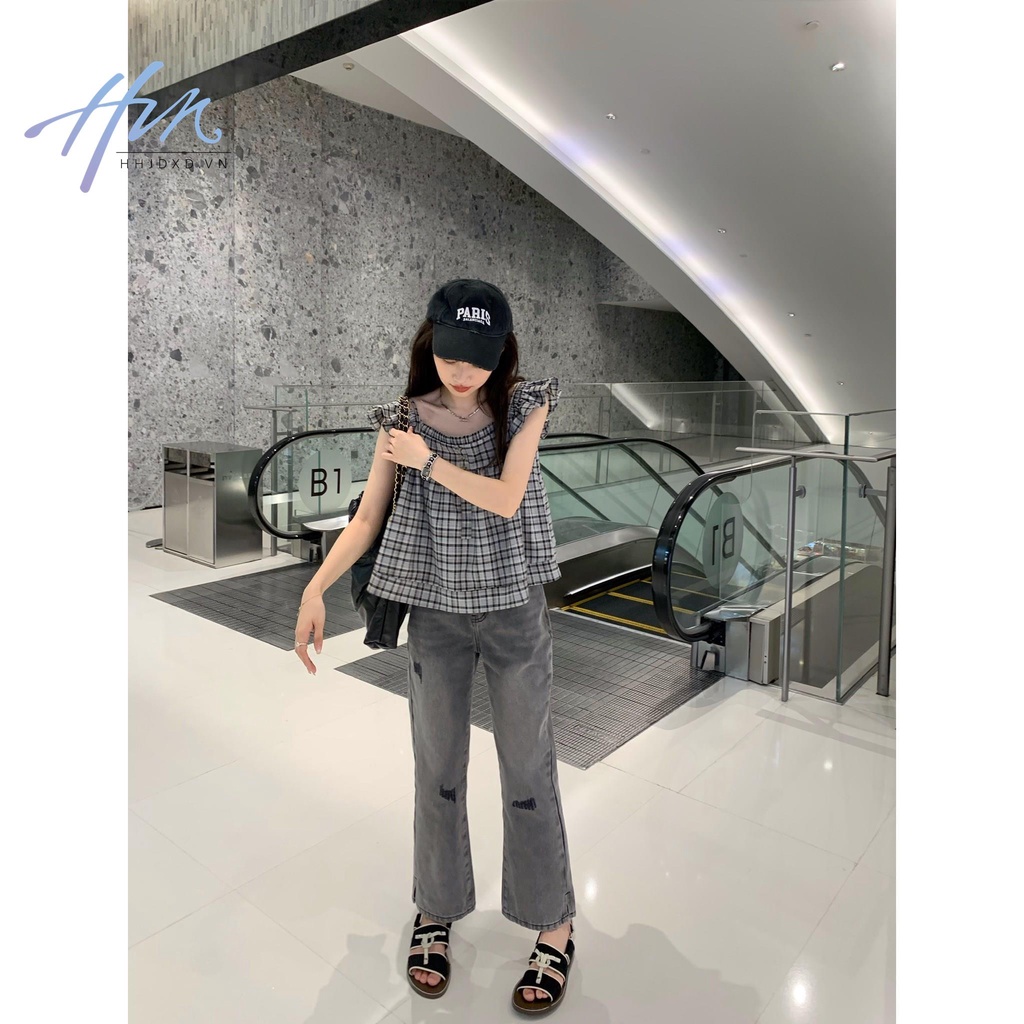 Giày Sandal Đế Mềm Phẳng Hở Ngón Mùa Hè Hàn Quốc Cổ Điển Cho Nữ