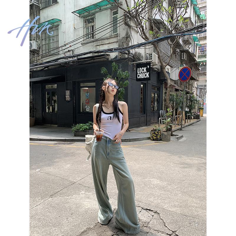 Áo Hai Dây Mùa Hè 2023 Thêu Họa Tiết Màu Tương Phản Phong Cách Mới Cho Nữ