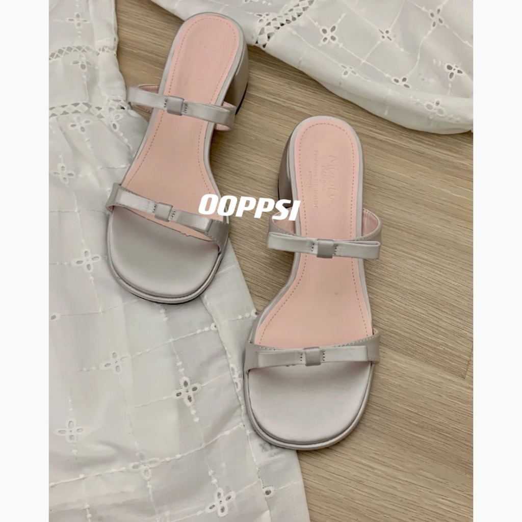 Sandal Đế Phẳng Gót Dày Phong Cách Thời Trang Hàn Quốc 2023 Mới
